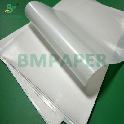 Gulungan Kertas MG Kraft Putih Dibelantja 380mm 400mm 40gsm +10PE Untuk Kemasan Gula