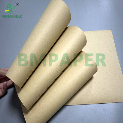 90 gram 110 gram Brown Warna Waterleaf Kraft Paper Untuk Penggunaan Pertanian 75cm 90cm Reel