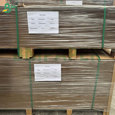 120gm 126gm Lembar Kertas Kraft Daur Ulang 2040mm × 820mm