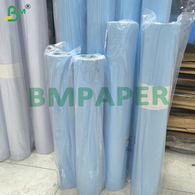 Warna Biru Cerah Roll Kertas Dua Sisi 80gsm untuk Arsitektur