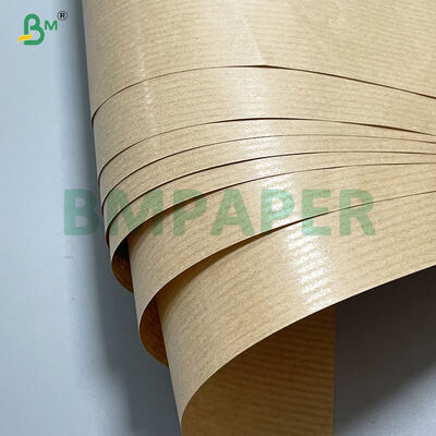 40g 45g Glossy Mesin-glazed Brown Kraft Paper Untuk Kemasan Makanan