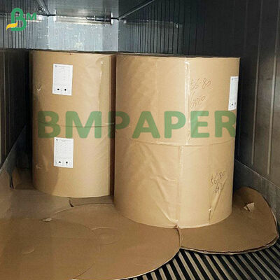 Kertas Wajah Label Dilapisi Satu Sisi 80gsm Untuk Cetak Offset, Flexo