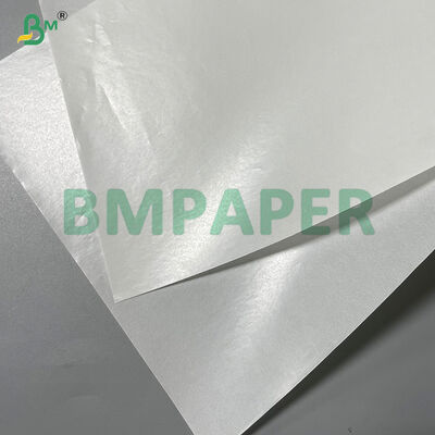 Putih Top Semi - Gloss Satu Sisi Silikon Lapisan Label Glassine Paper Roll