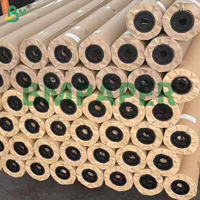 90 inci 72 inci perforated Brown Kraft Paper Rolls 80, Custom Lengths, Lubang Bulat