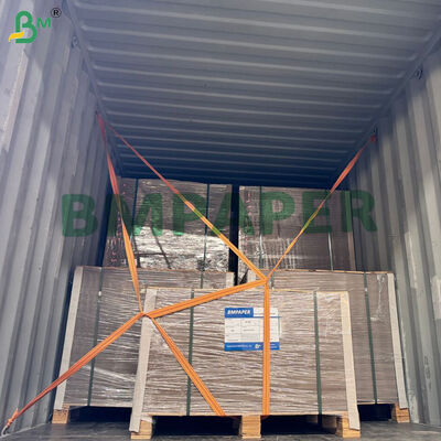 1mm 2mm Lapisan Papan Cengkeh Putih Berlapis Dengan Belakang Abu-abu Ketahanan Tinggi 79 x 109cm