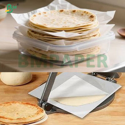 20g Food-grade One Side Non-Click Coating Paper Untuk Tortilla Liner Paper