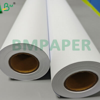 Gulungan Kertas Plotter CAD Putih Sisi Ganda 80gsm untuk Pencetakan