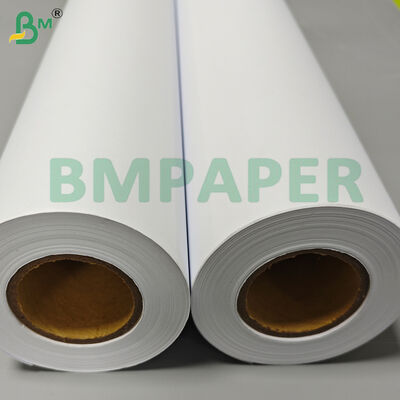Gulungan Kertas Plotter CAD Putih Sisi Ganda 80gsm untuk Pencetakan