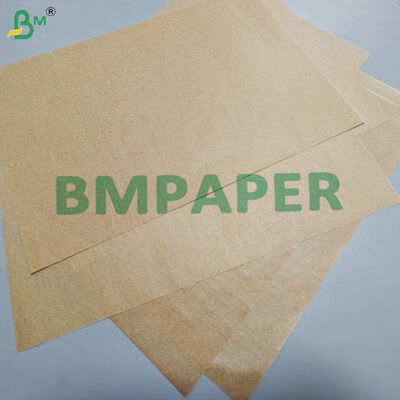 38gsm 42gsm Double Sided Brown Silicone Coated Baking Paper For Oven 50 x 70cm