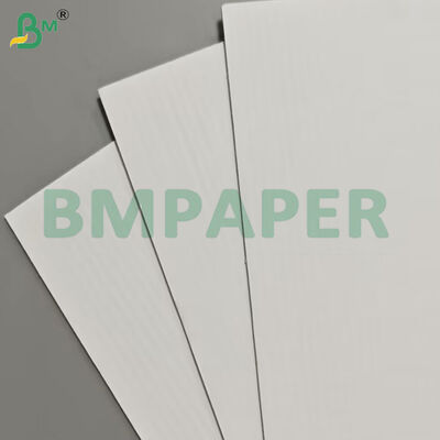 Karton Bergelombang E Flute Putih 140+100+140gsm Kekakuan Tinggi