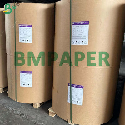 250gm 300gm Kertas Kraft Putih Untuk Menggantung Tag Jumbo Roll, Permukaan Karat