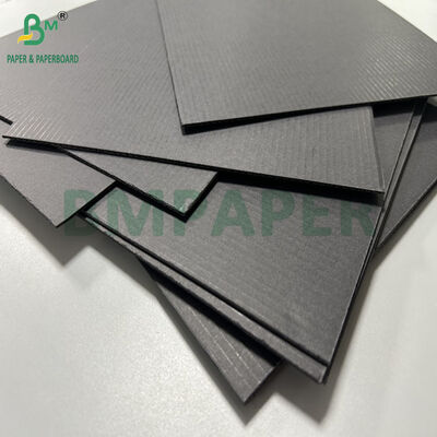 1.5mm 1.7mm Warna Hitam Kertas Karton Bergelombang F Flute Untuk Kemasan 1000 x 1420mm