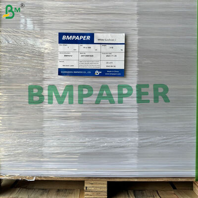 Karton Papan Putih Solid Montado Blanco 1.8mm 2.0mm Sisi Ganda