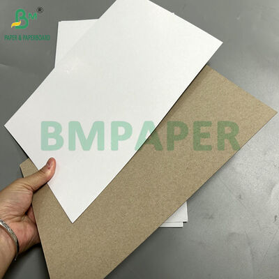 250gm 300gm Clay Coated Duplex Board Grey Back Untuk Paket 27.25x28 inci