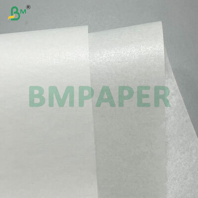 Tahan Grease 40g Keamanan Panas Putih Silikon Paper Roll