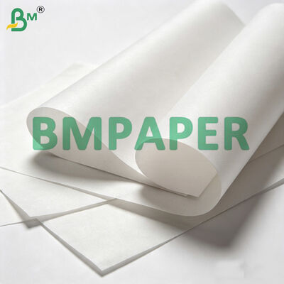Gulungan Kertas Tahan Minyak 45gsm Lebar 565mm, Putih Coklat Food Grade Kit 3 - 10