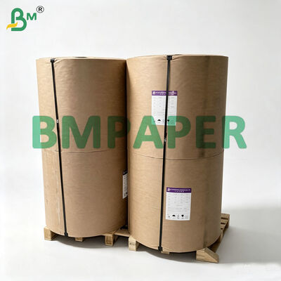 Gulungan Kertas Tahan Minyak 45gsm Lebar 565mm, Putih Coklat Food Grade Kit 3 - 10