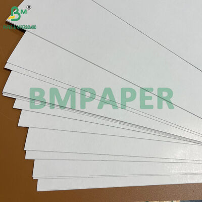 Top Face Glossy Black Core TCG White Cardboard 320gsm untuk Trading Card Games