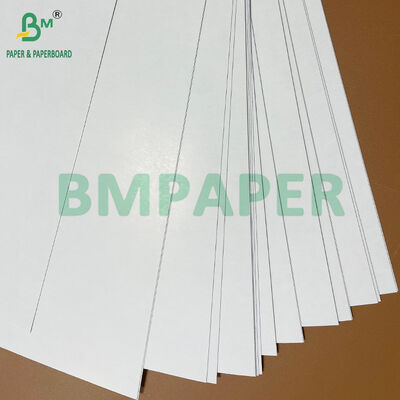 Top Face Glossy Black Core TCG White Cardboard 320gsm untuk Trading Card Games