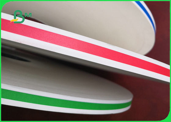 Sedotan Minum Kertas Kuning Biodegradable Untuk Pesta Garis Berwarna-warni