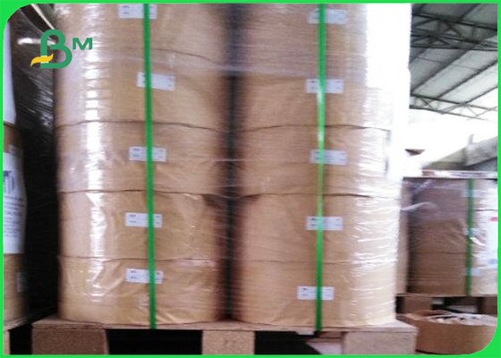 Warna Disesuaikan Kertas Jerami Bersertifikat FSC Untuk Minuman 60gsm 120gsm