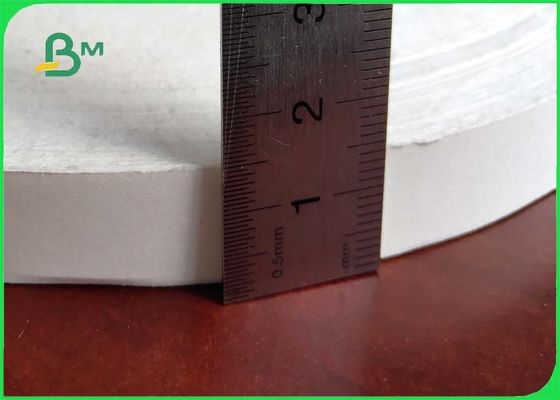 Biodegradable High Smoothness Sedotan Kertas Putih Polos 15mm Dengan Sertifikasi FSC