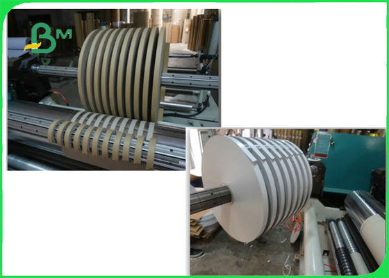14mm Pertengahan / Dalam 120gm Gulung kertas jerami 100% Daur Ulang dan Ramah Lingkungan