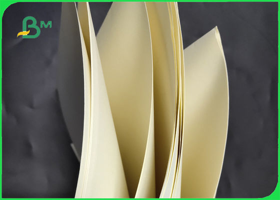 70GSM 80GSM Yellow Woodfree Paper / Bond Paper 100% Virgin Pulp FSC Bersertifikat