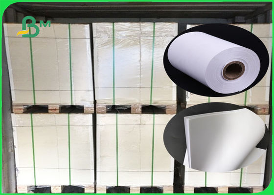 FSC 53GSM - 160GSM Kertas Offset Pulp Kayu Murni Great Whiteness 70 * 100 CM