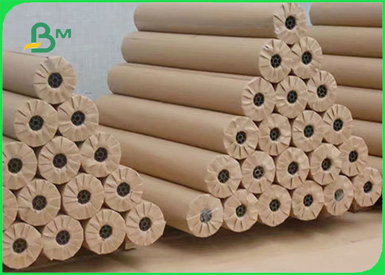 A0 Ukuran 3 Inch Roll Core Plotter Paper Dengan FSC &amp; SGS Disetujui Untuk Printer HP
