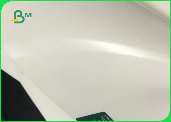 FSC 100% Pulp Kayu Murni Putih PE Kertas Dilapisi Untuk Membuat Cup Piring 300gsm