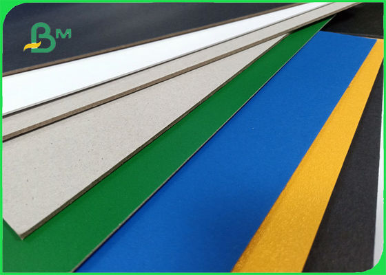 2.0mm FSC daur ulang bubur kertas karton Varnish Colorful untuk kotak hadiah