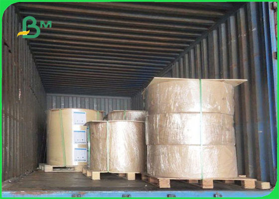 FSC Bersertifikat Sisi Balik Kertas Kraft Dalam Lembar Satu Sisi Putih 32 × 40 ''
