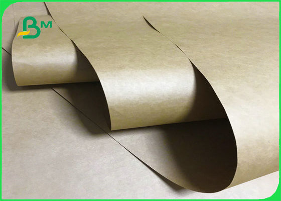 125gsm - 400gsm FSC Bersertifikat Virgin Brown Kraft Liner Paper Untuk Kantong Kertas