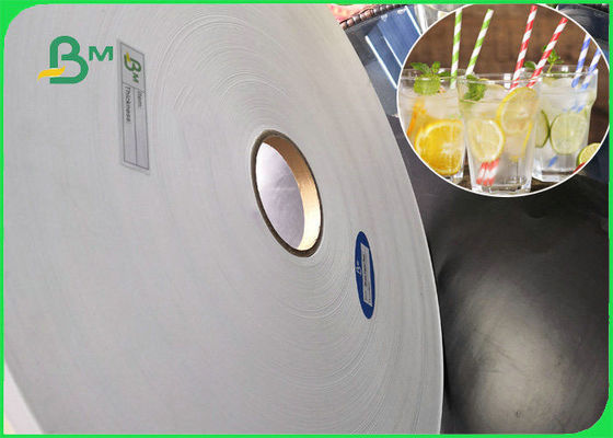 Custom Printed Colors Drinking Straw Paper Untuk Straw Kopi