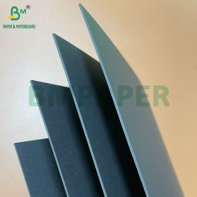 1mm 1.5mm 2mm Kedua sisi Kardus keras hitam untuk kasus kosmetik premium