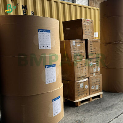 Label Kekuatan Lembab Berkualitas Tinggi Kertas Metalized Untuk Label Bir / Kaleng