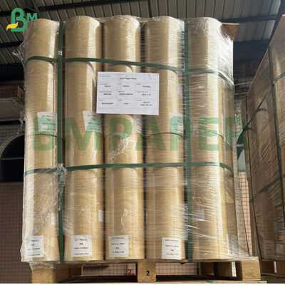 Gulungan Kertas Kraft Kemasan Lebar 600mm Inti 50mm | 60gsm 80gsm | Panjang Kustom Tersedia
