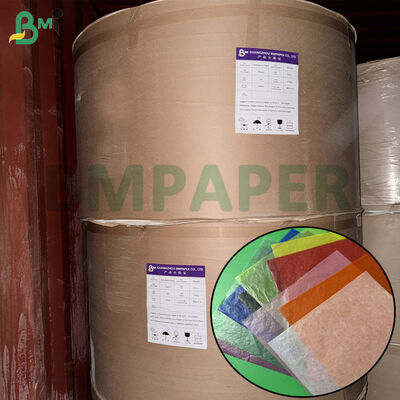 Rintisan Master Paper Translucent Berwarna 20 - 40gsm Pengemasan Food Grade