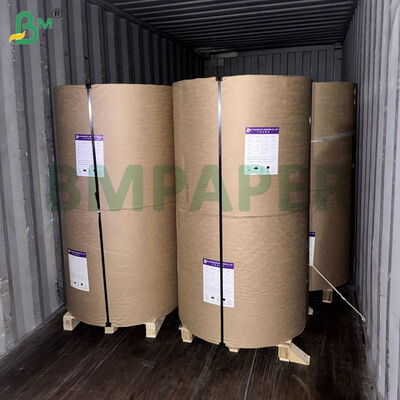 35gm 38gm Brown Moistureproof Interleaving Paper Untuk Perlindungan Kaca 70cm 80cm
