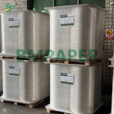 Kertas Kraft Food Grade Pembungkus Jerami Putih 24gsm FDA 5000m
