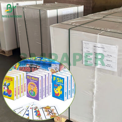 300gsm 310gsm 320gsm Black Core TCG Playing Card Paper untuk Kartu Permainan