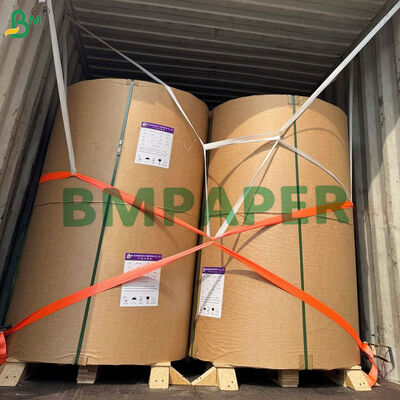 White MG Bleached Kraft Paper Single Gloss 21gsm Fruit Packaging Wrapping Paper