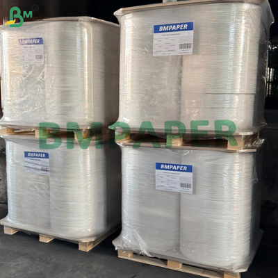 Gulungan Kertas Rokok Orientasi Garis Gabung 25gsm 27mm x 6000m Cetak Kustom