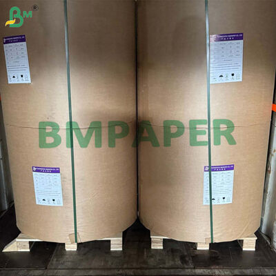 68gm 70gm Waterproof Silver Metalized Wet Strength Paper Untuk Label Bir 70cm