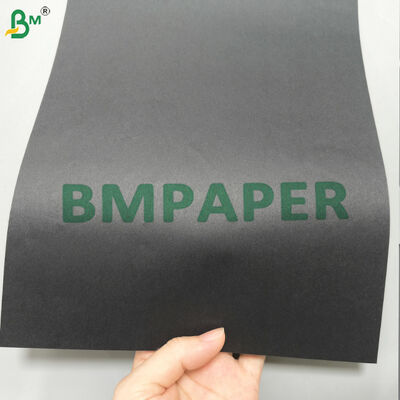 Kertas Karton Hitam 80gsm Bolak-balik Kertas Kartu Hitam untuk Kemasan & Percetakan