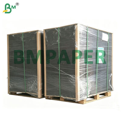 1.5mm Kertas Karton Hitam Dua Sisi untuk Pembuatan Kotak Premium, 1200gsm X 70cm X 100cm