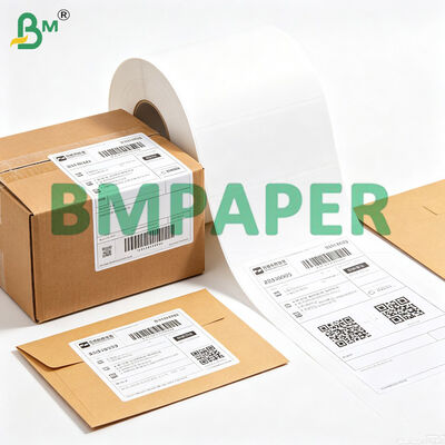 Kertas Facestock Termal Langsung 70gsm Untuk Kuitansi Pengiriman Ekspres, Grade ECO & TOP