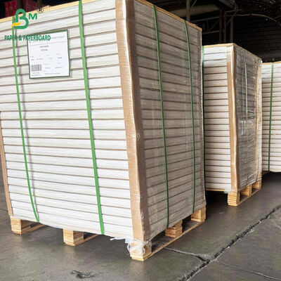 Kertas Woodfree Tebal 350gsm 400gsm Putih Cerah Tanpa Lapisan dalam Lembaran