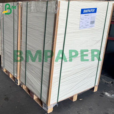Extra tebal 130lb 350gsm Kardus putih berat tanpa lapisan kertas halus